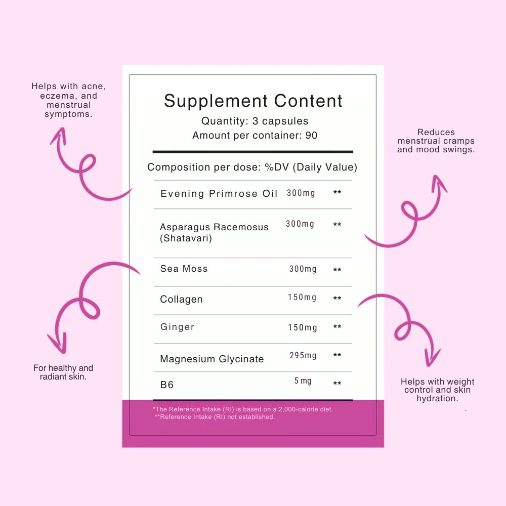 Aurora™ maisto papildas | Geriausia hormonų palaikymo priemonė kiekvienai moteriai!