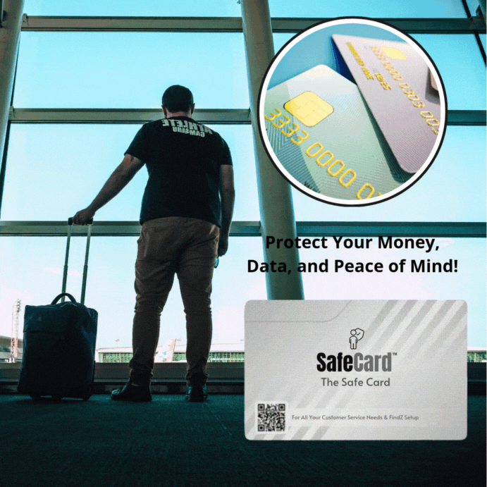„SafeCard™“ RFID blokavimo kortelė | Apsaugokite savo pinigus, duomenis ir ramybę!