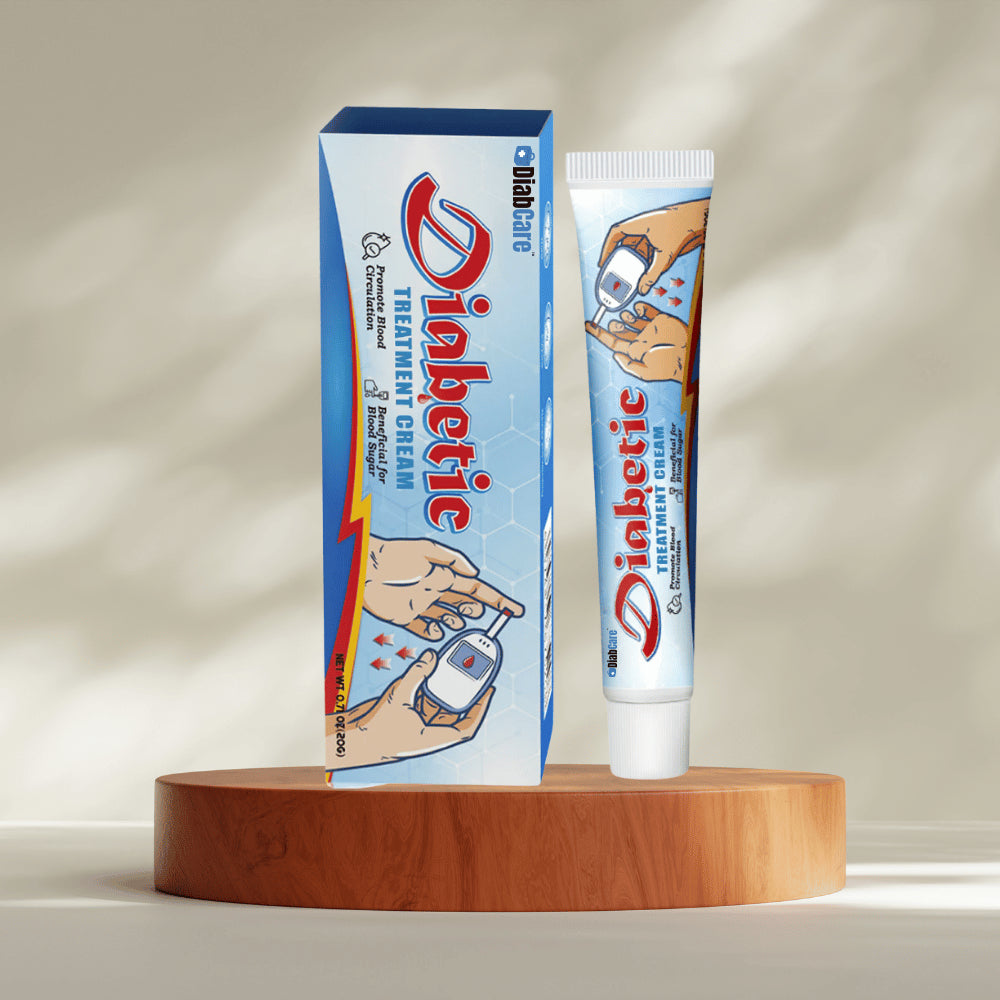 DiabCare™ Diabetinis gydomasis kremas | Jokio skausmo dėl diabetinių žaizdų iš karto!