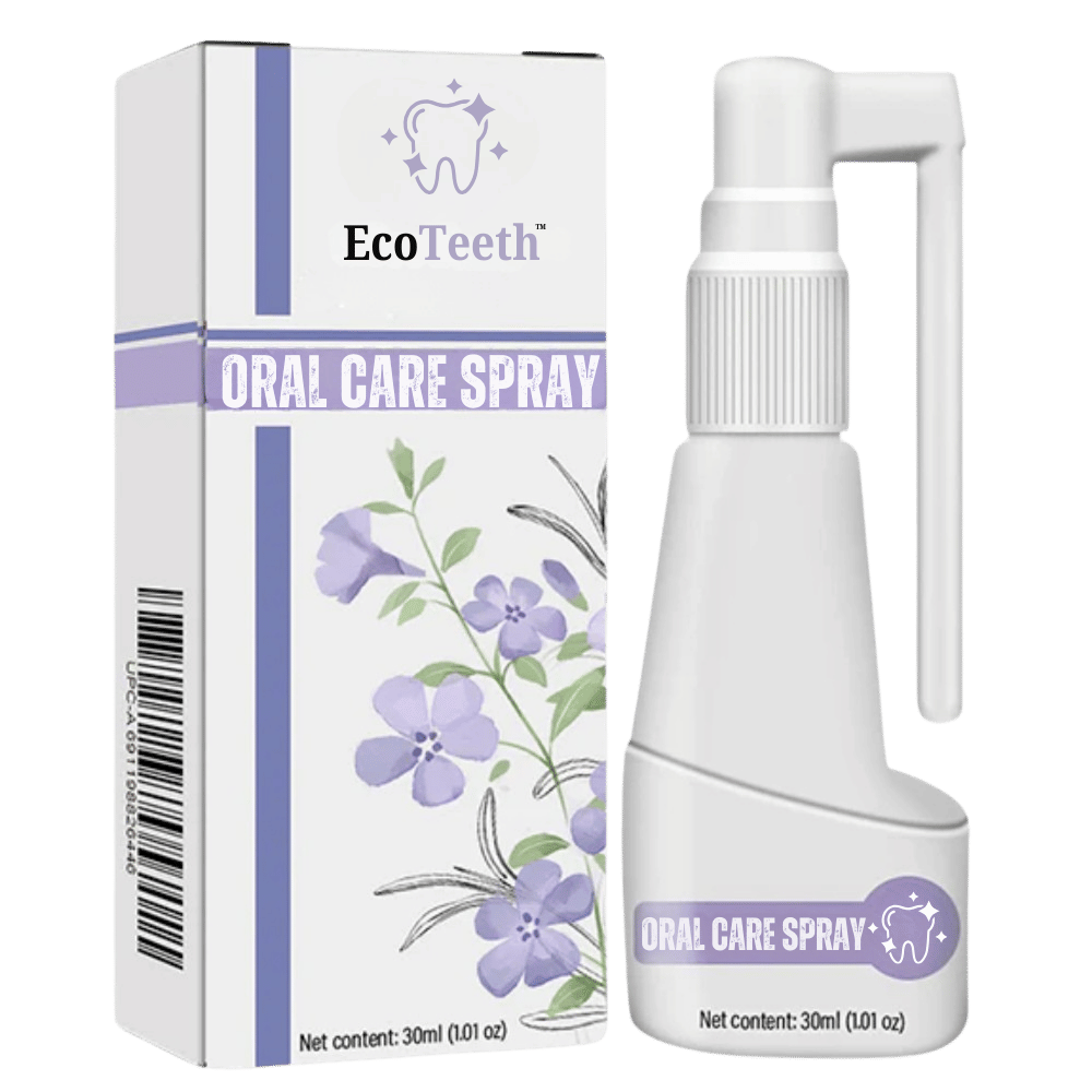 „EcoTeeth™“ burnos priežiūros purškalas | Gingivito ir skausmo malšinimas per 7 dienas!
