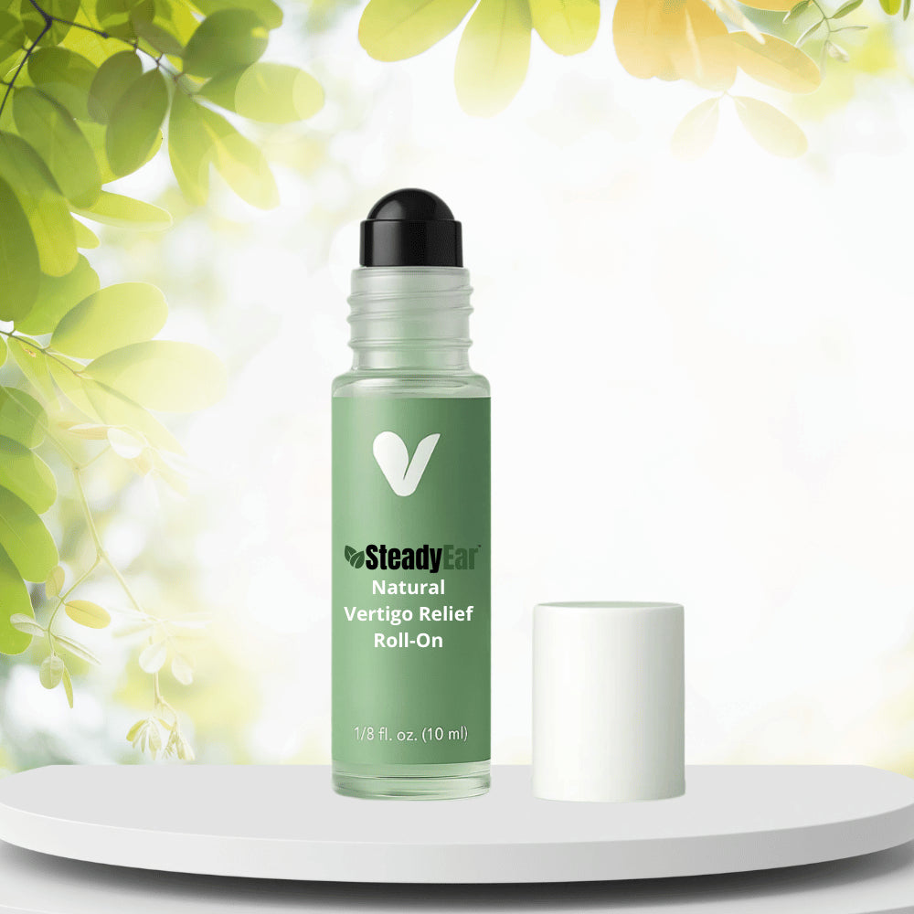 SteadyEar™ Vertigo Relief Roll-On | Sustabdykite spengimą ausyse, švilpimą ir galvos svaigimą vos per 5 minutes!