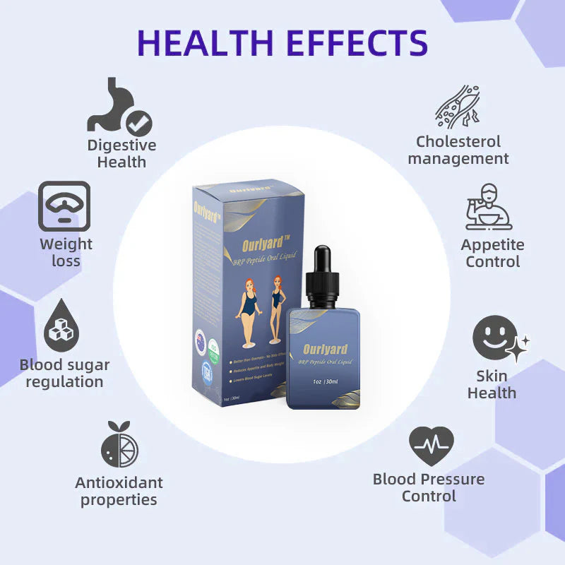 Ourlyard™ BRP peptidų dietiniai lašai