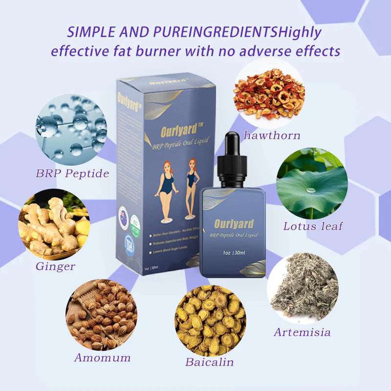 Ourlyard™ BRP peptidų dietiniai lašai