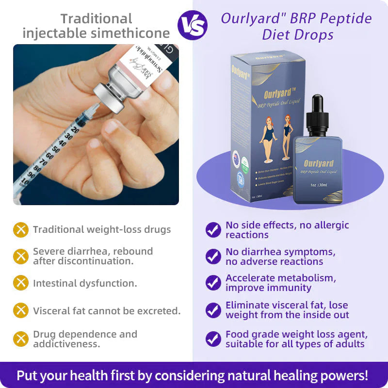 Ourlyard™ BRP peptidų dietiniai lašai