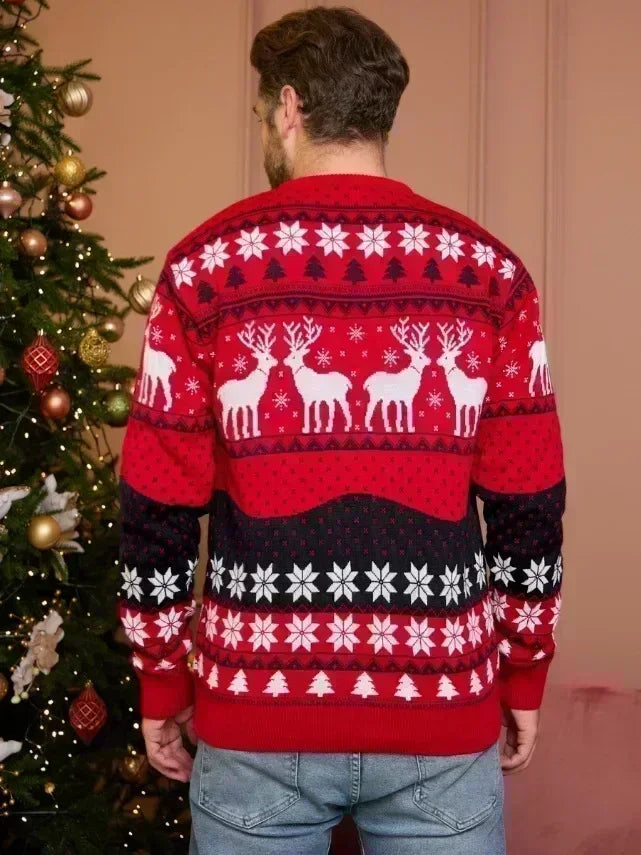 Šventiški Šeimyniniai Megztukai "REINDEER"