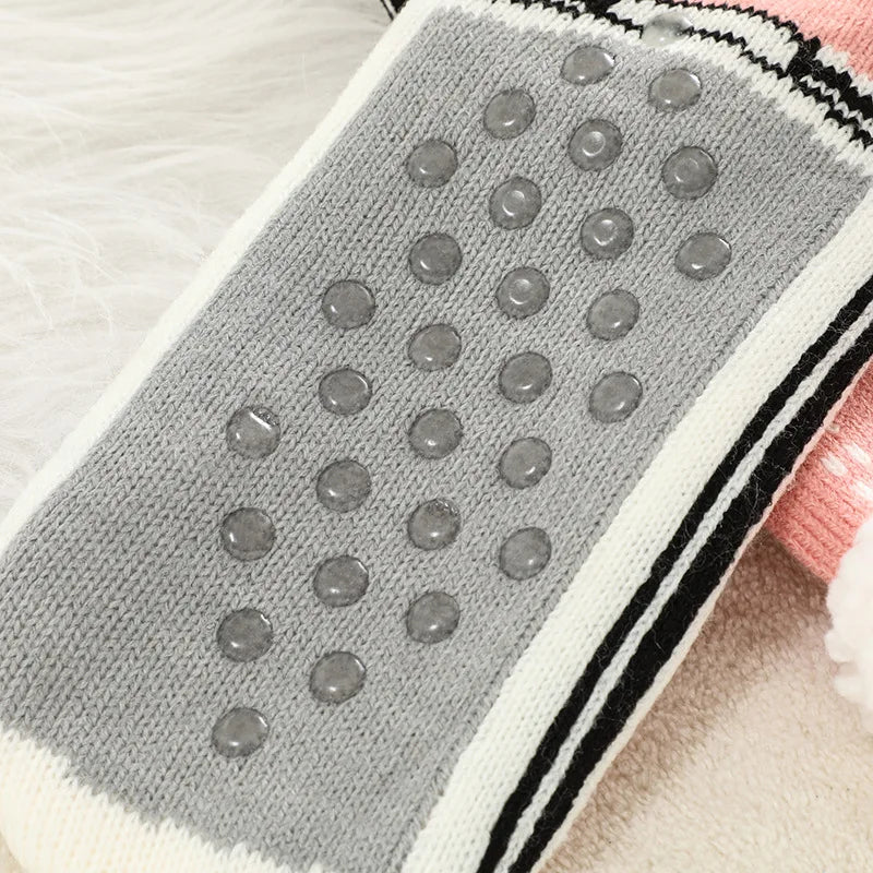 Itin storos kašmyro šlepetės „Home Socks"