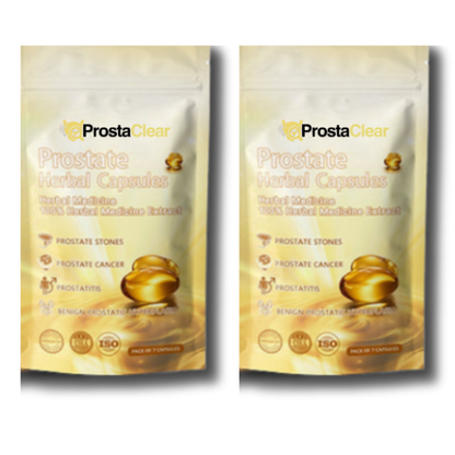 ProstaClear™ vaistažolių kapsulės | Per 7 dienas pašalina 95 % prostatos problemų!