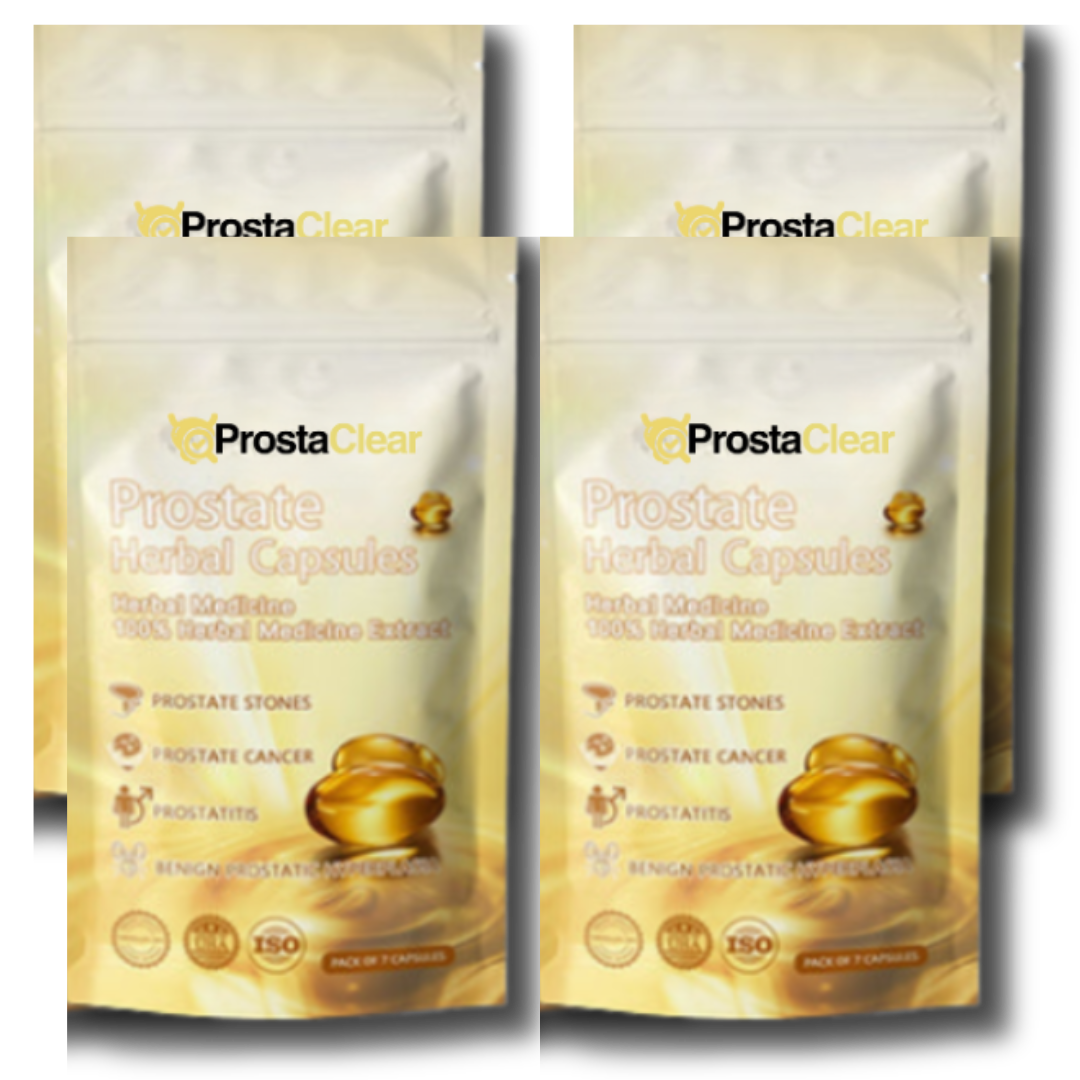 ProstaClear™ vaistažolių kapsulės | Per 7 dienas pašalina 95 % prostatos problemų!