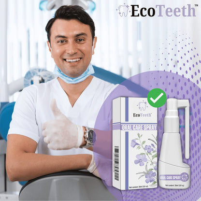 „EcoTeeth™“ burnos priežiūros purškalas | Gingivito ir skausmo malšinimas per 7 dienas!