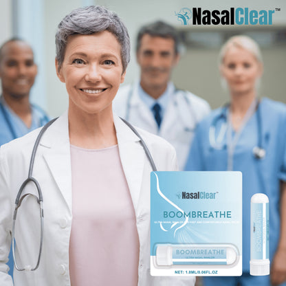 Nosies inhaliatorius „NasalClear™“ | Akimirksniu palengvina nosies užgulimą, atveria kvėpavimo takus ir pagerina kvėpavimą!