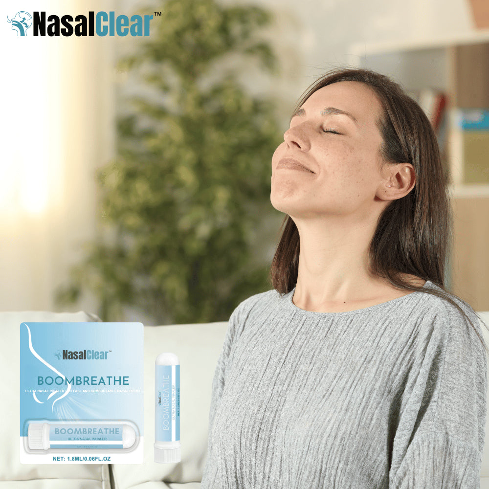 Nosies inhaliatorius „NasalClear™“ | Akimirksniu palengvina nosies užgulimą, atveria kvėpavimo takus ir pagerina kvėpavimą!