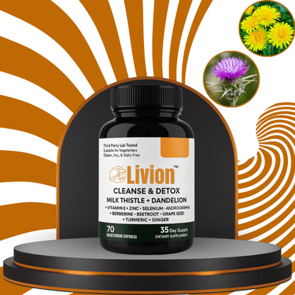 Livion™ kepenų detoksikacijos kapsulės | Išvalykite 95 % toksinų ir atkurkite kepenų sveikatą per 1 savaitę!