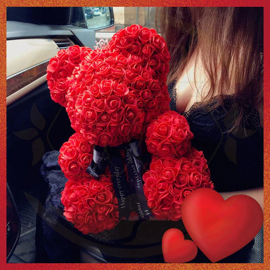Meškiukas Iš Rožių "VALENTINAS"