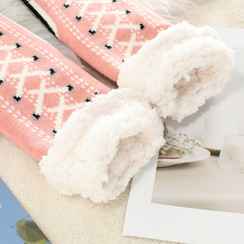 Itin storos kašmyro šlepetės „Home Socks"