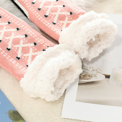 Itin storos kašmyro šlepetės „Home Socks"